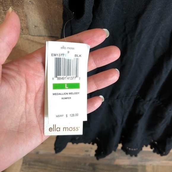 Ella‎ moss black romper - Picture 8 of 10